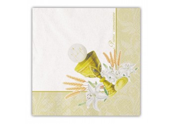 20 TOVAGLIOLI 33X33 COMUNIONE IVORY