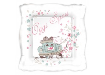8 PIATTI CM. 24 OGGI SPOSI