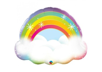 PALLONCINO SUPER SHAPE ARCOBALENO CM.80