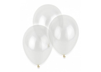 20 PALLONCINI 9" TRASPARENTI