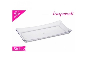 VASSOIO RETTANGOLARE PZ.10