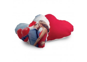 Cuscino cuore personalizzato 40x40 cm